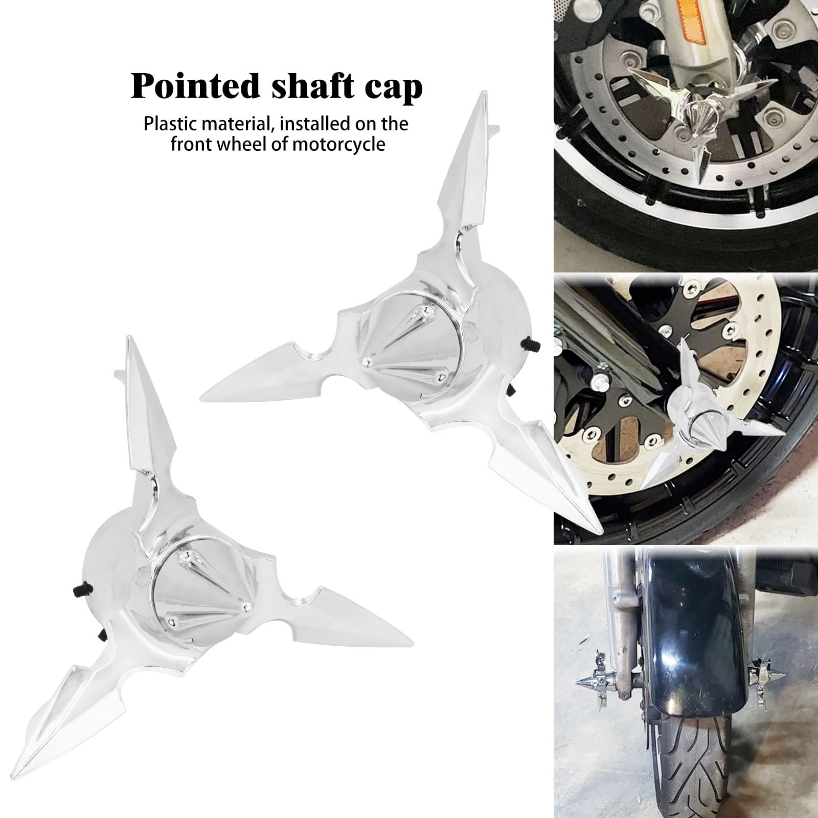 ハーレー用 フロントアクスルカバー スピニング スピナー